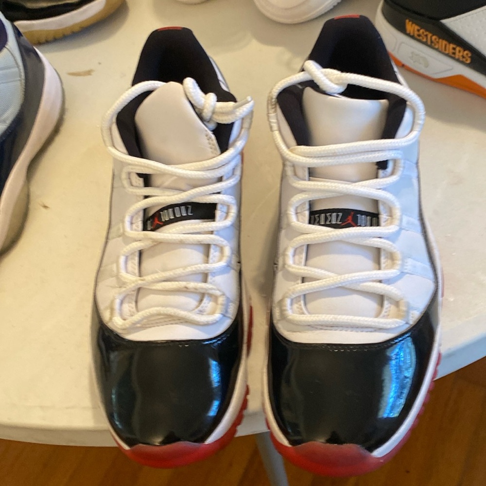 Mens patent sneakers